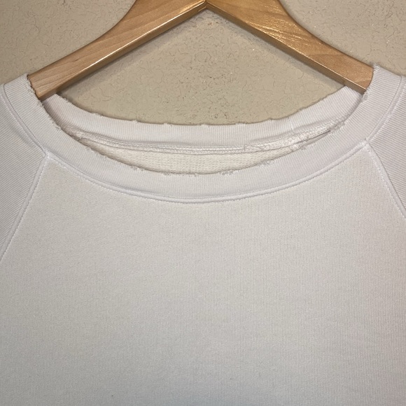 Frank & Eileen Tee Lab Asymmetrical Tan Sweatshirt S - Picture 8 of 10